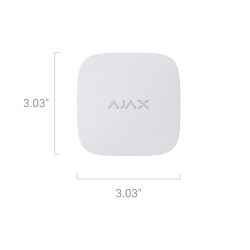 Ajax Alarme : Détecteurs de qualité de l'air Ajax LifeQuality  blanc 42982.135.WH1