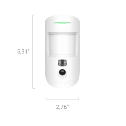 Ajax Alarme : Détecteurs de mouvement Ajax MotionCam blanc 10309.23.WH1