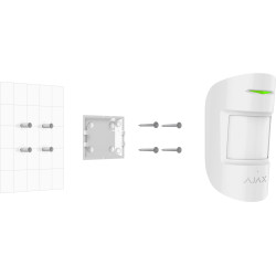 Ajax Alarme : Détecteurs de bris de verre Ajax CombiProtect blanc 7170.06.WH1