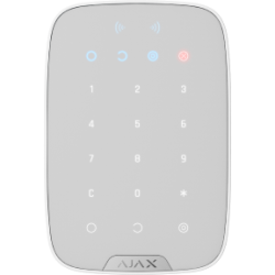 Ajax Alarme : Commandes et boutons panique Ajax Keypad Plus blanc 26078.83.WH