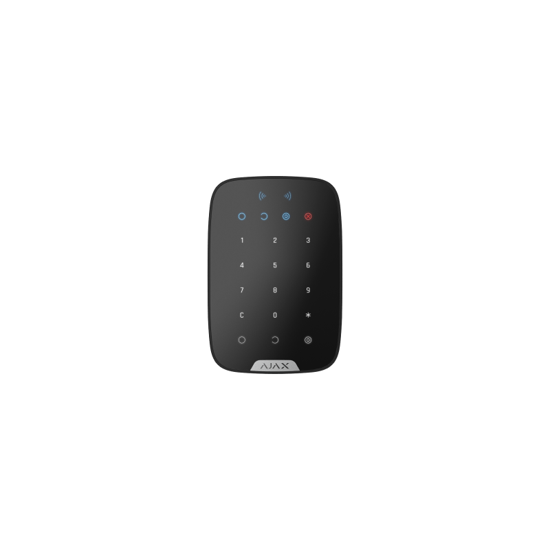 Ajax Alarme : Commandes et boutons panique Ajax Keypad Plus noir 26077.83.BL